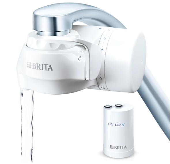 Un filtre de robinet permet d'améliorer la qualité de l'eau du robinet - doc. Brita