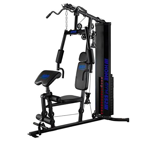 Une multi-station de musculation peut constituer la base d'une salle de fitness - doc. Ionfitness - Amazon