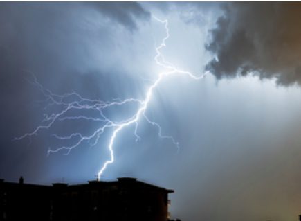 Les conséquences électriques des orages peuvent être évités ou atténués par les parafoudres et les paratonnerres - doc. Ministère de l'Intérieur