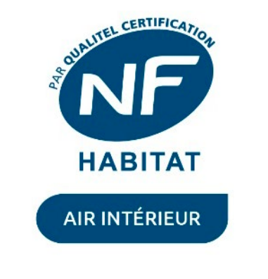 Le label Cerqual Qualitel NF garantit un bon niveau de qualité de l'air intérieur.